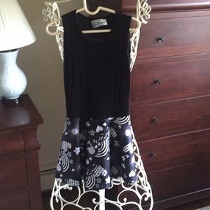 Dori creations black and white dress